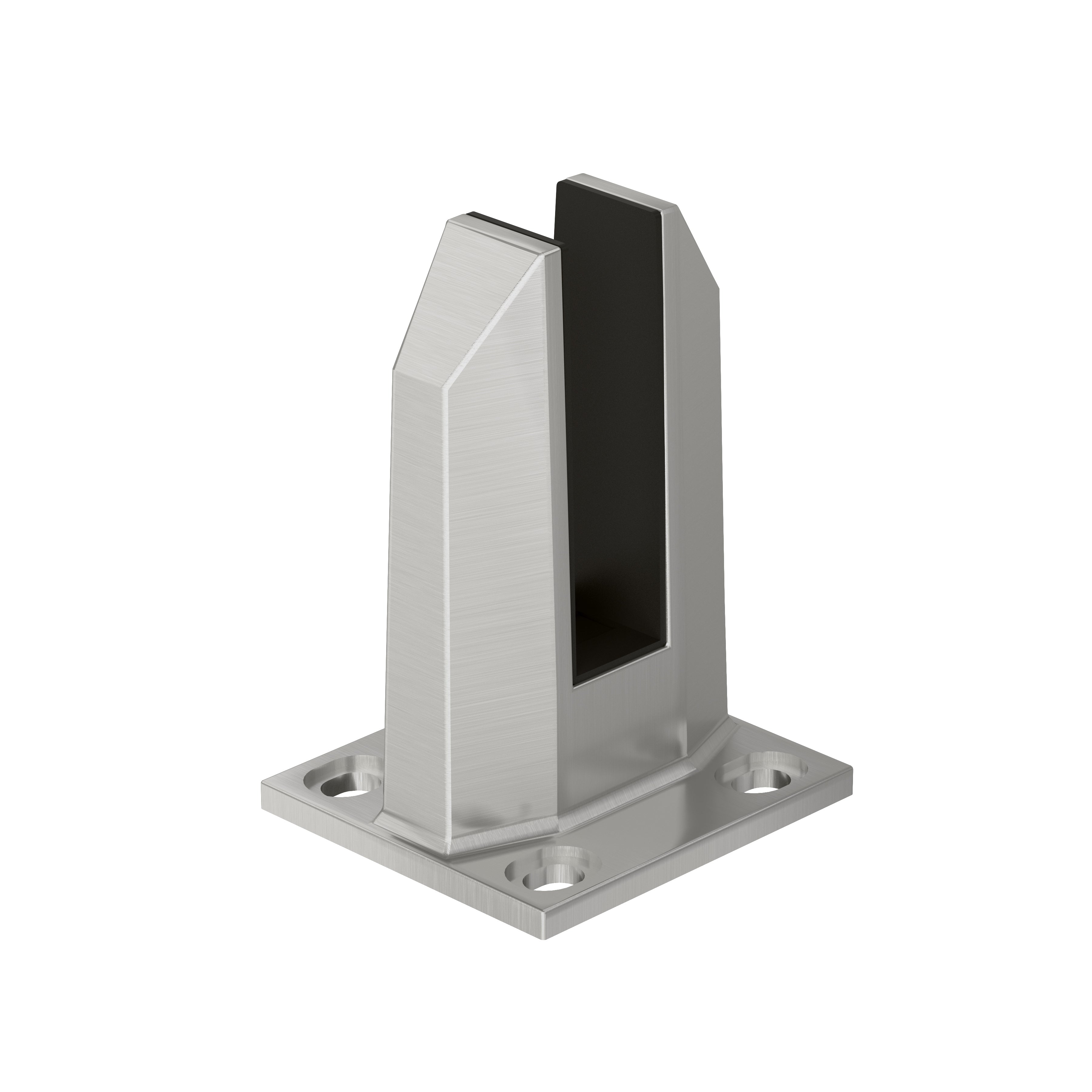 Tilt-lock Square Baseplate Spigot XL - For Glass Thicker Than 11/16 in. (17.52mm)