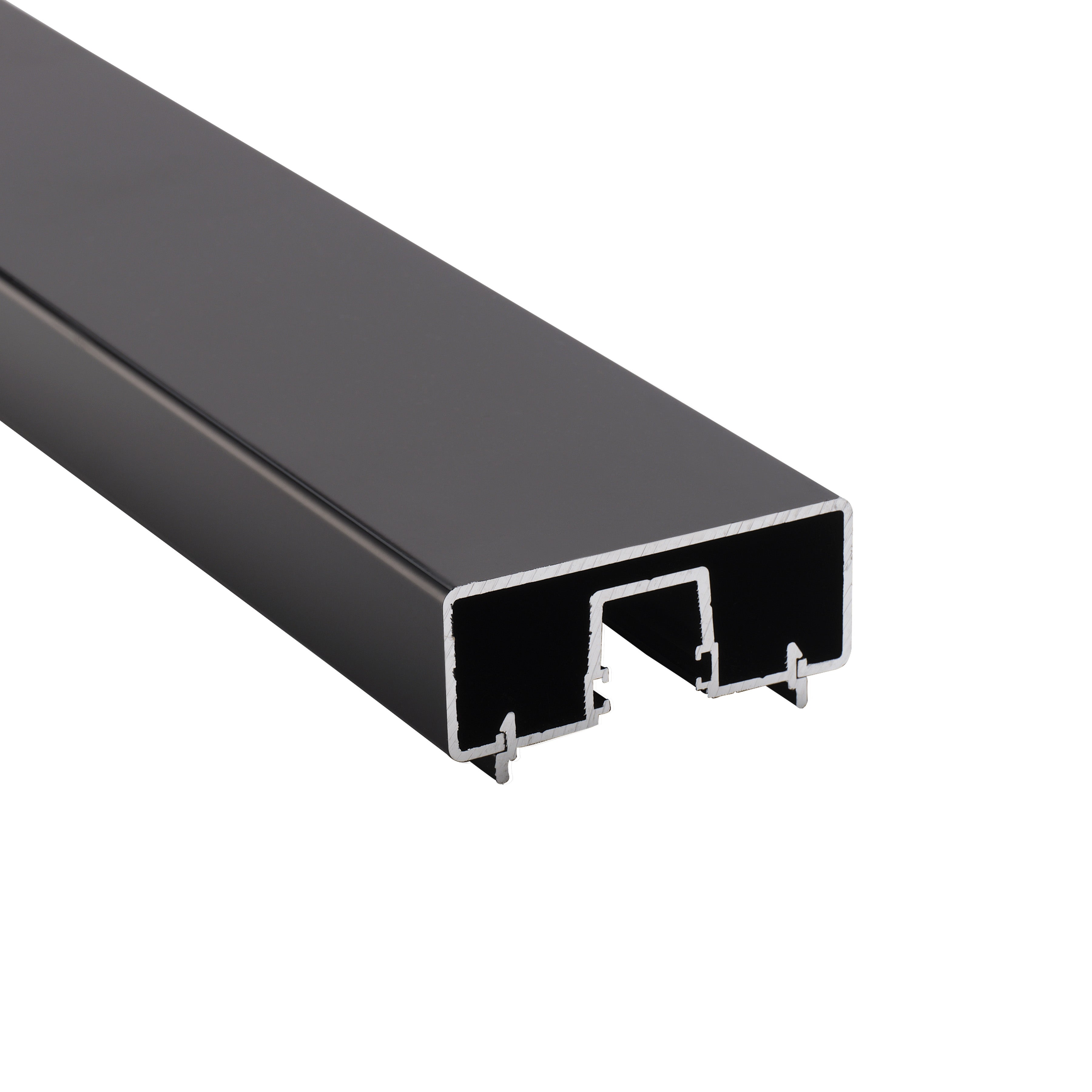 Square Railing Profile Aluminum Post Square Handrail System – Future Glass LLC