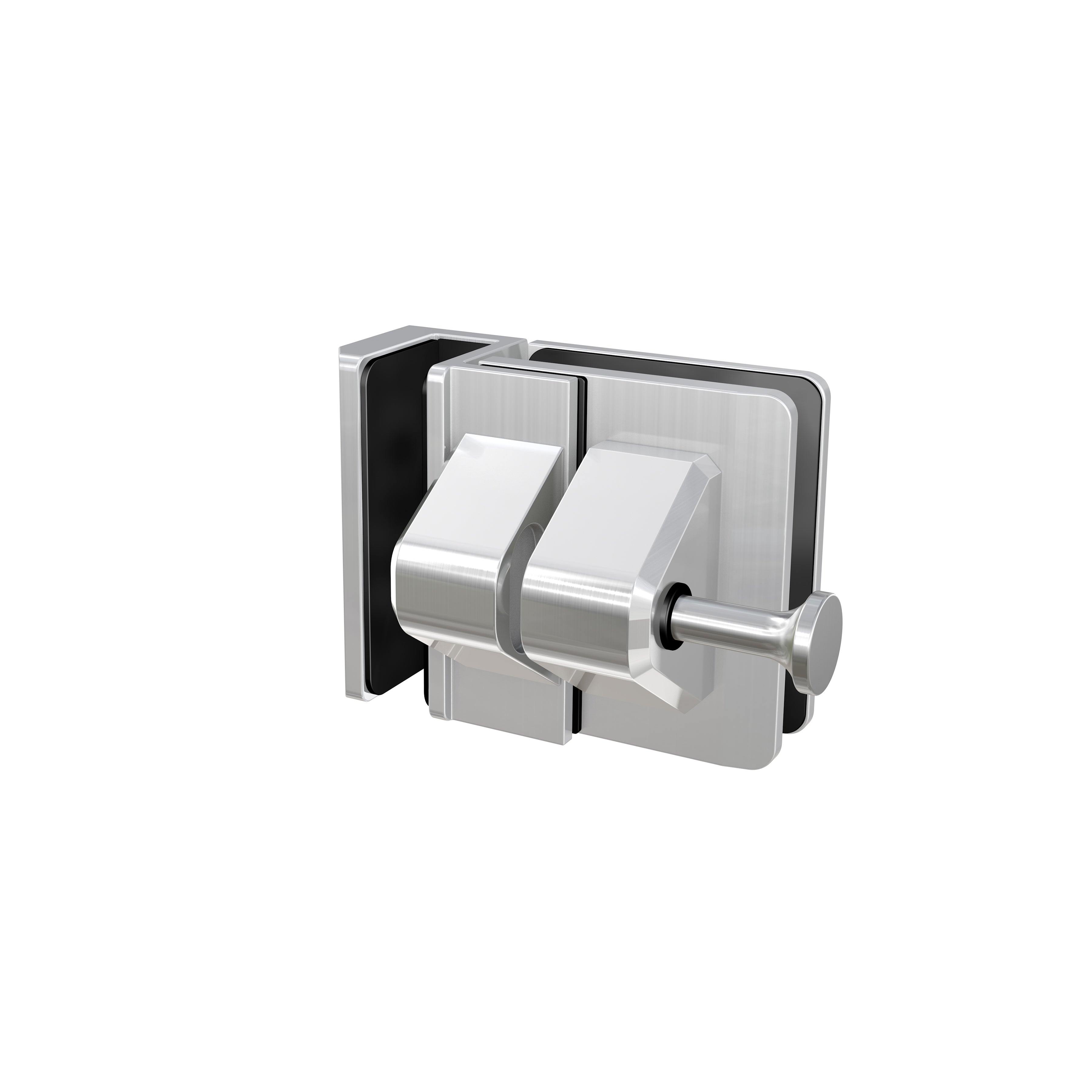 90 Degree External Glass to Glass Pro-Latch System Latch