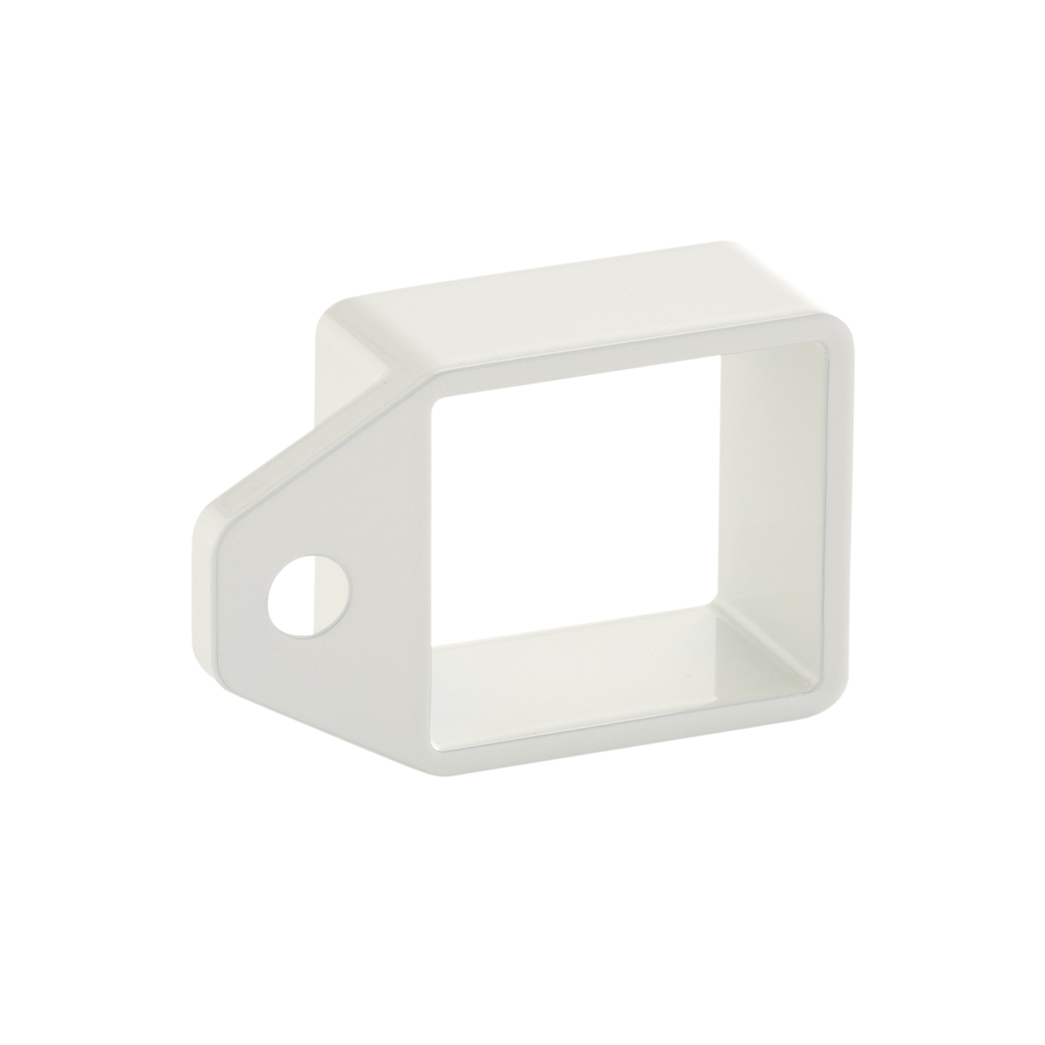 Wall Bracket for 40x36mm Square Aluminum Handrail - Side Tab