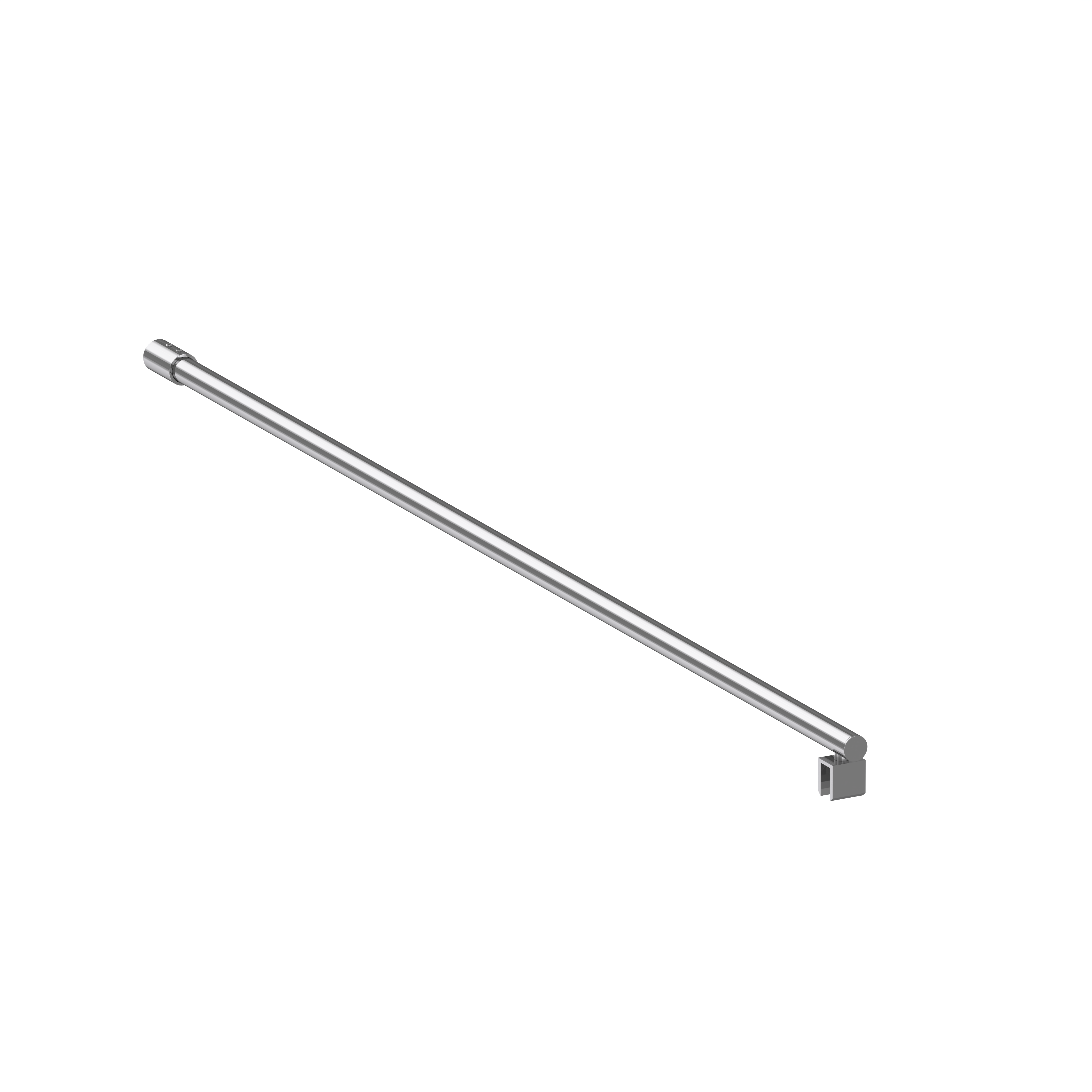 90-degree Stainless Steel Glass Panel Stabilizer Rod