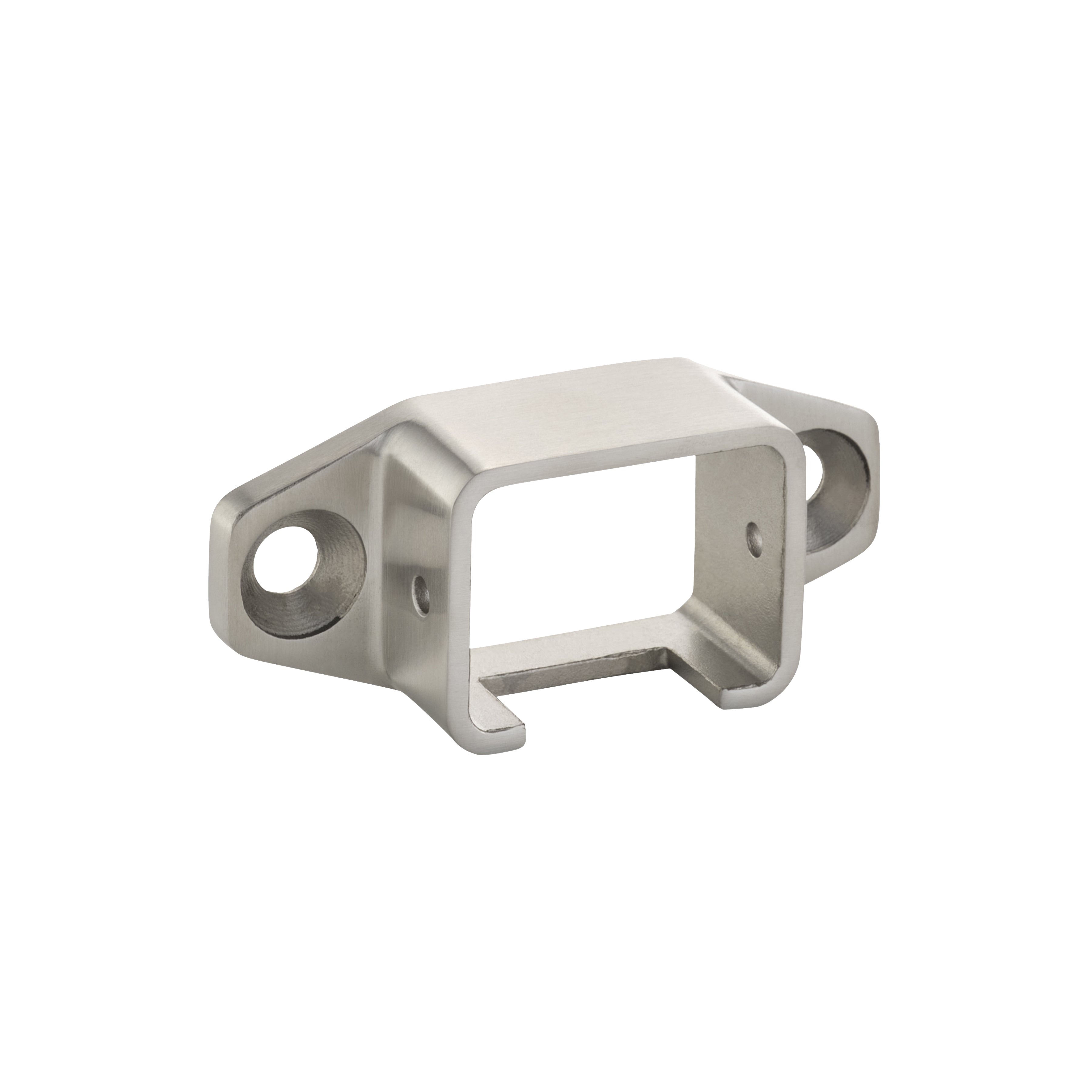 Wall Bracket with Two Fixing Points for 40x30mm Square Stainless Steel Handrail