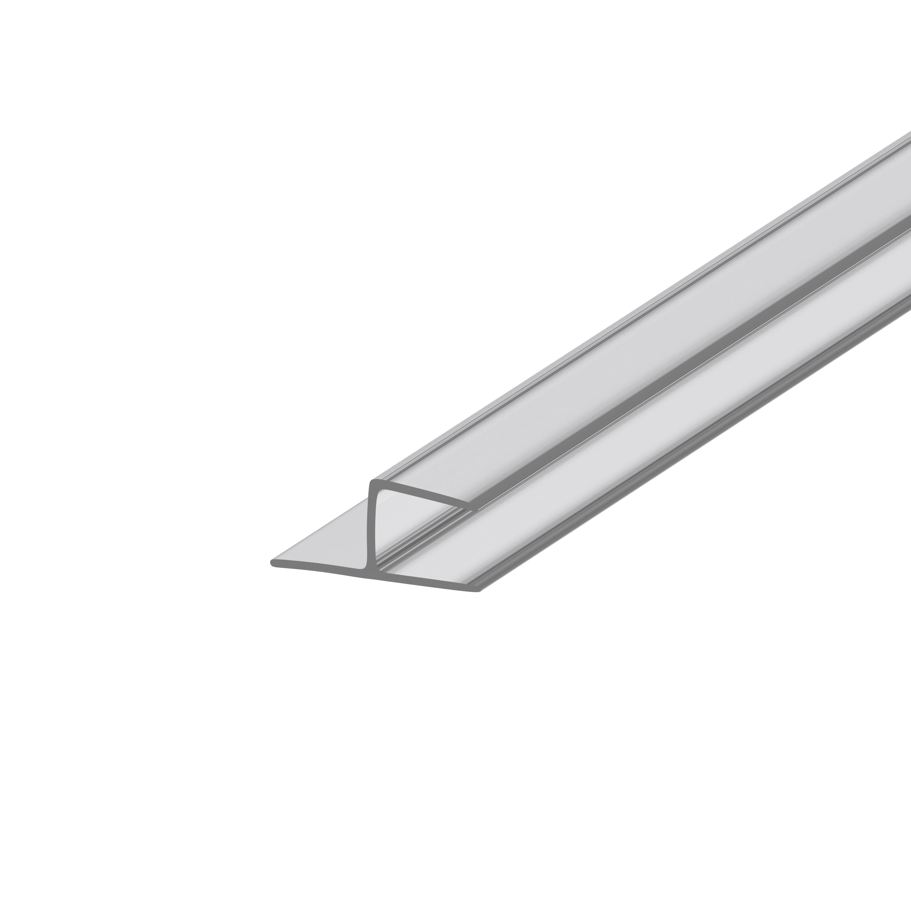 95” 180-Degree Polycarbonate H-Jamb for 3/8